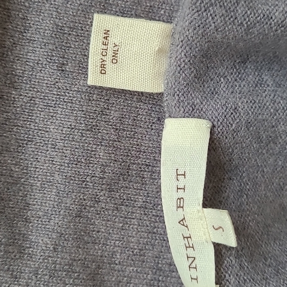 INHABIT women's Cashmere v-neck sweater - Picture 7 of 9